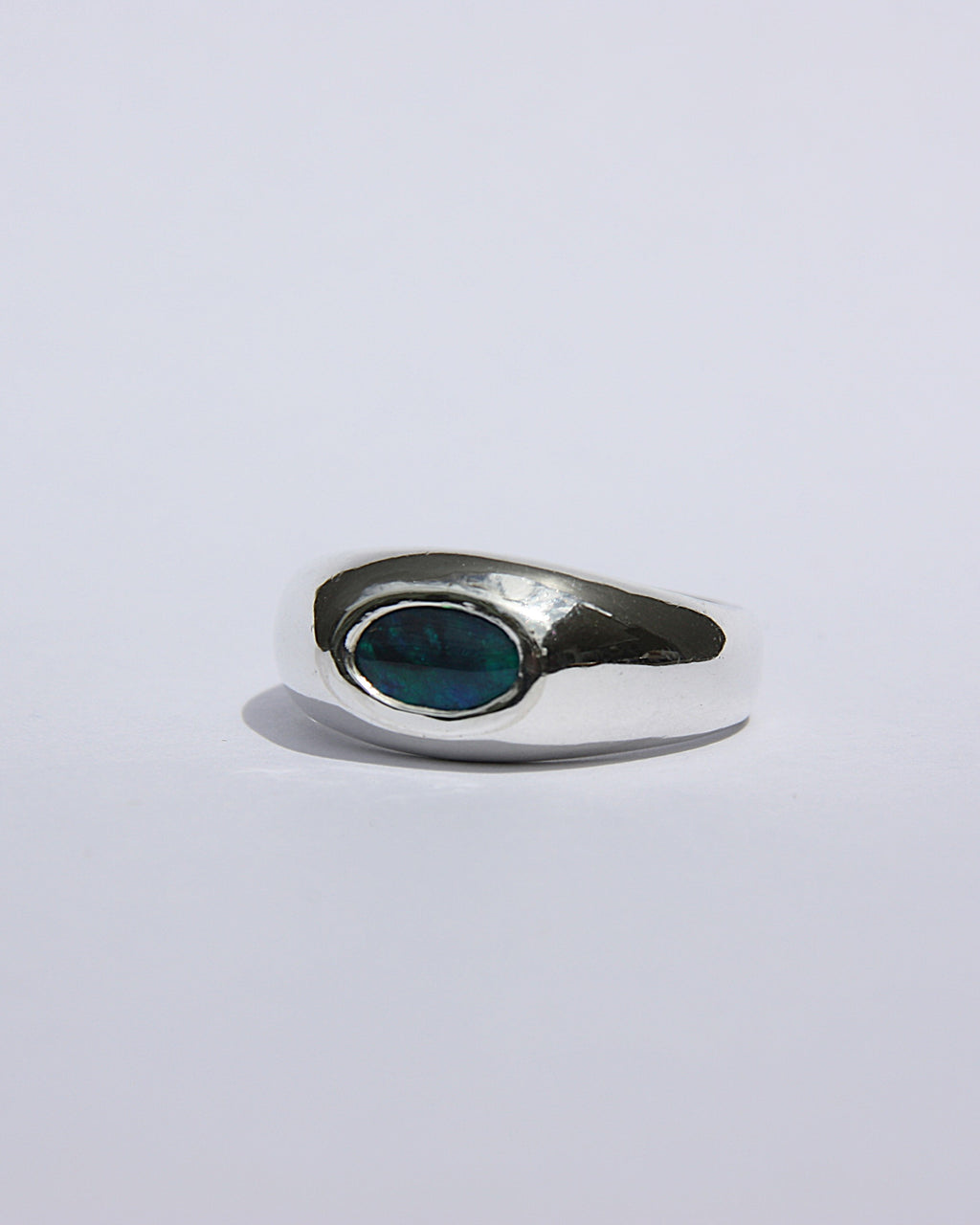 Plain Opal Ring V 1/2