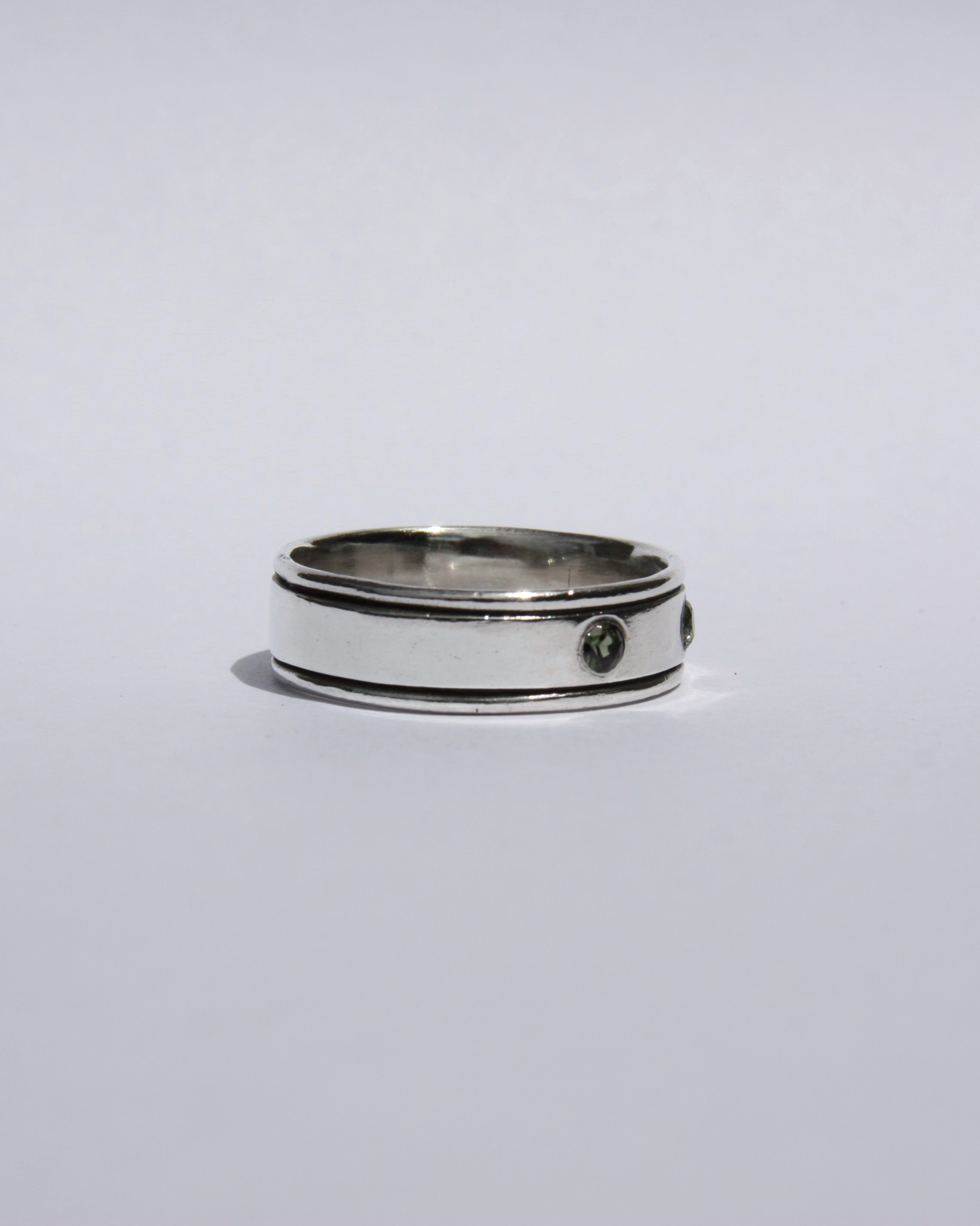 Matilda Ring Dark Green Tourmaline X