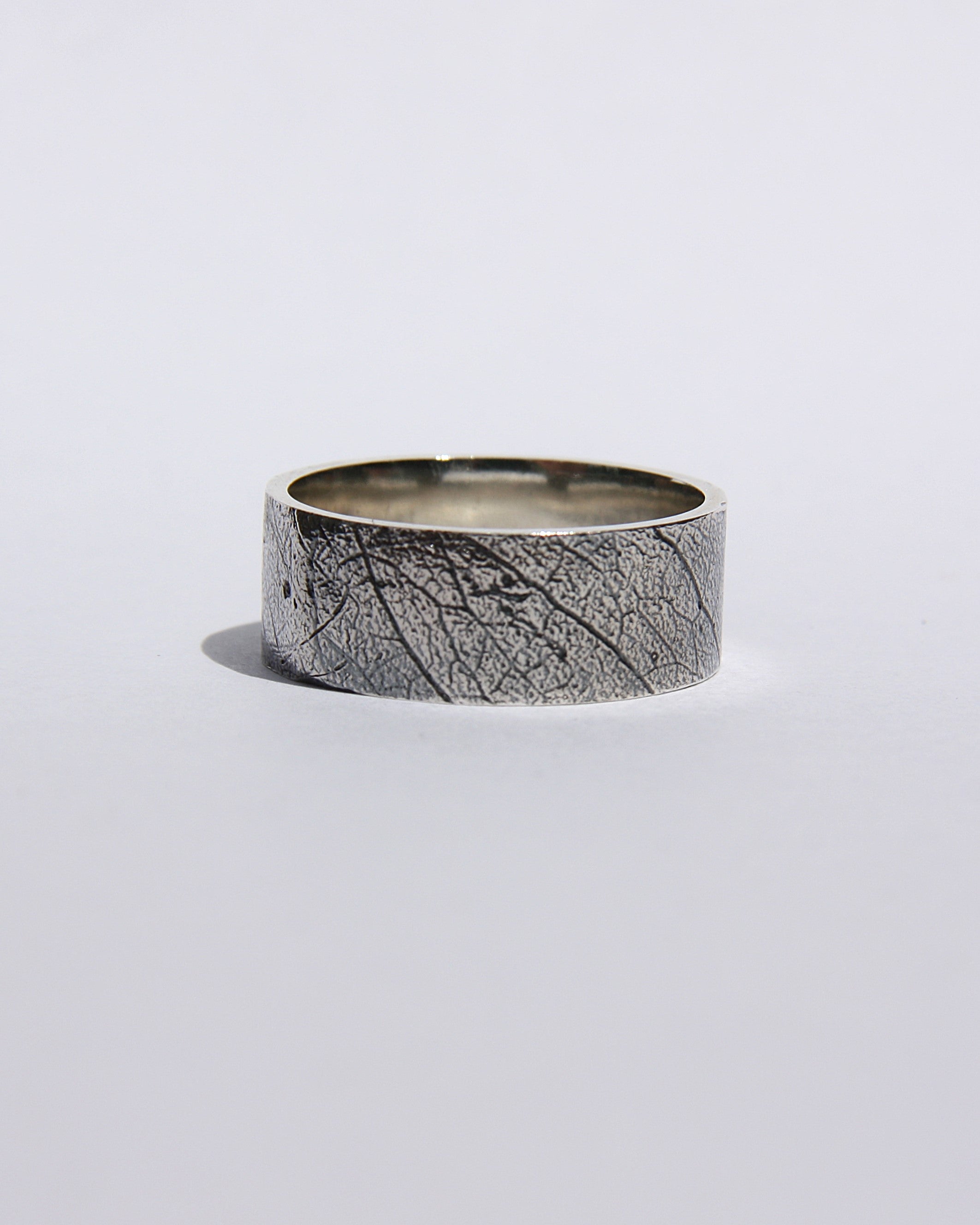 Gum Leaf Imprinted Ring R