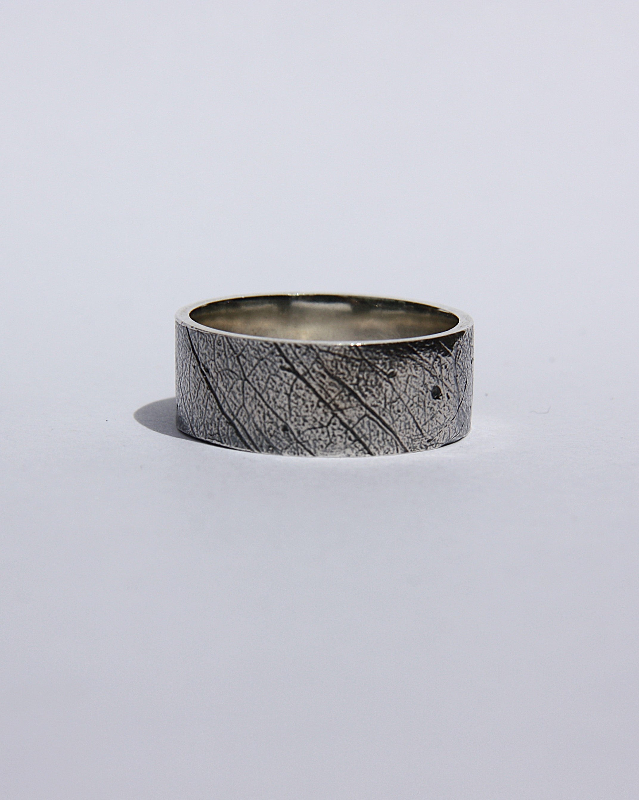 Gum Leaf Imprinted Ring R