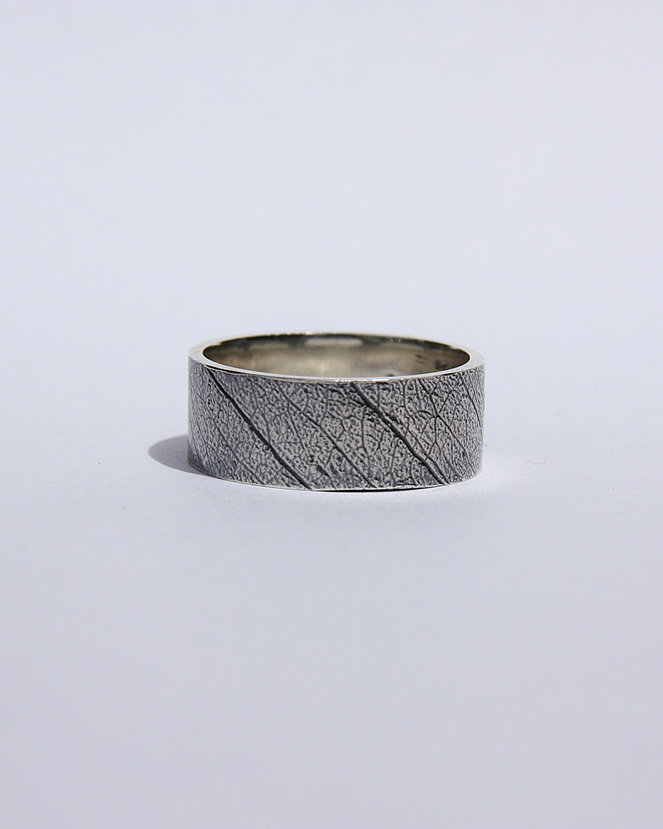 Gum Leaf Imprinted Ring R