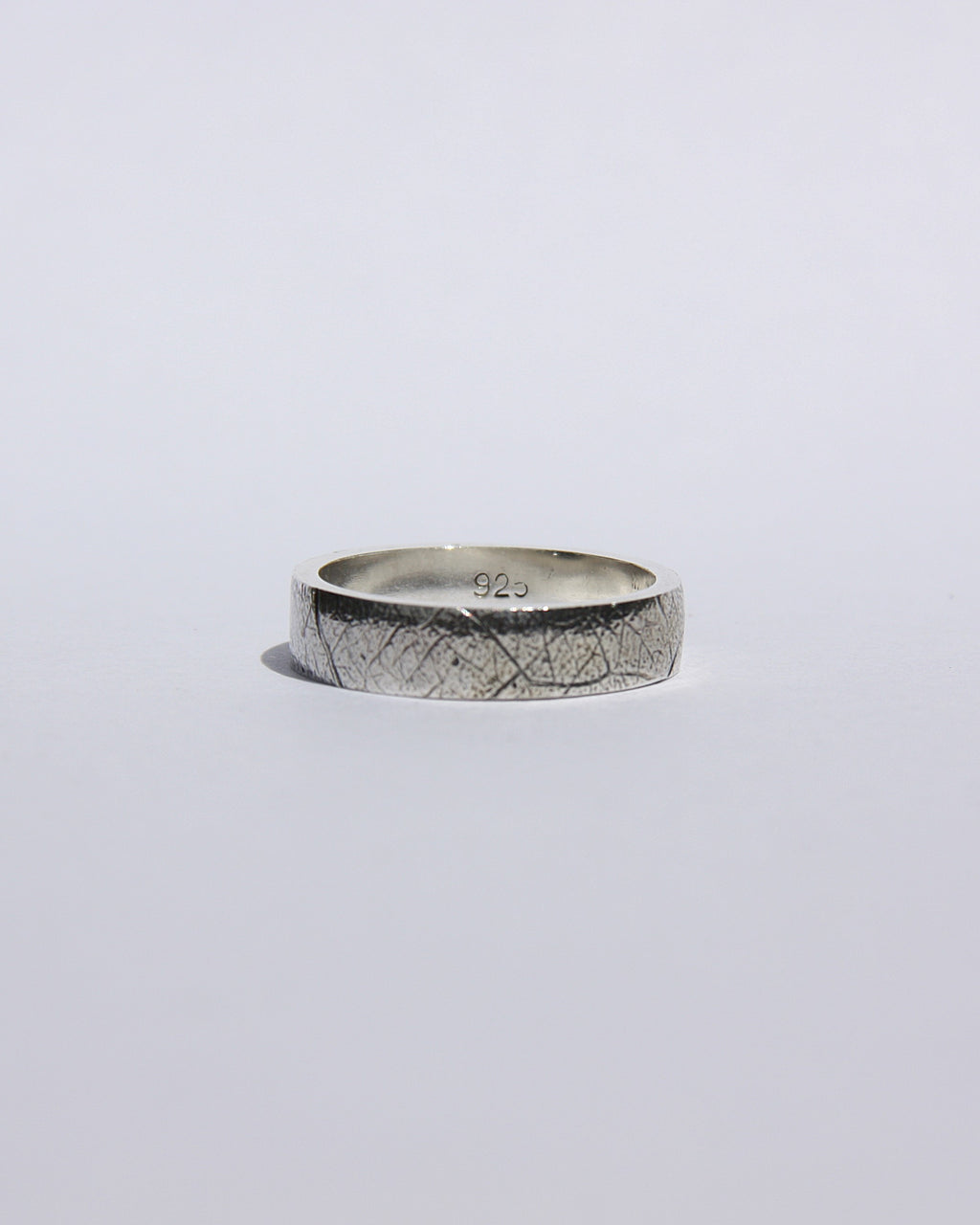 Gum Leaf Imprinted Ring J