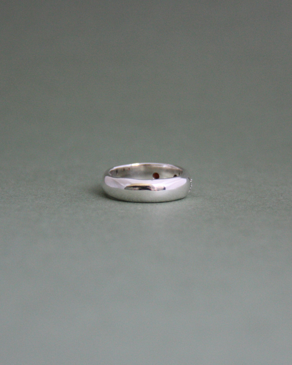 Star Set Garnets Ring H 1/2