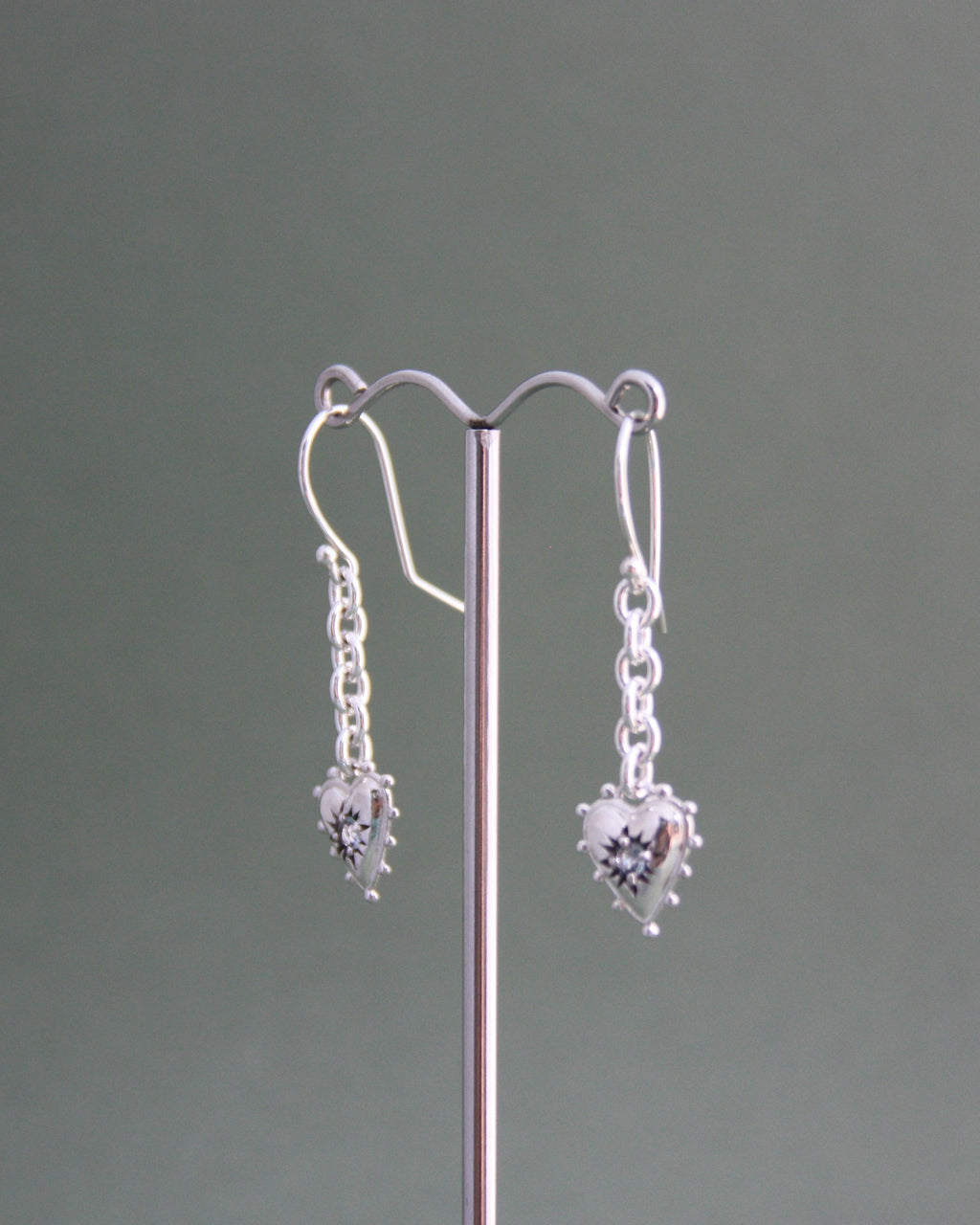 'Anya Earrings Sky Blue Topaz