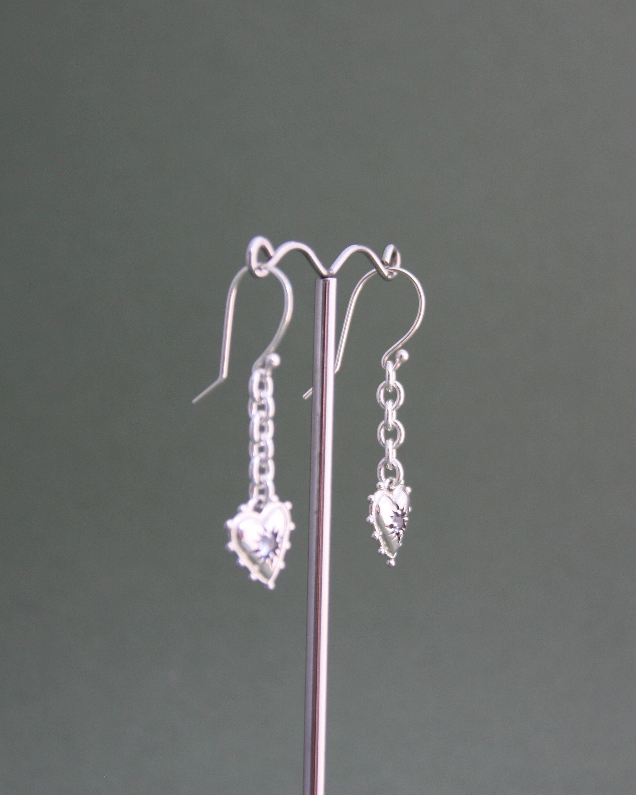 'Anya Earrings Sky Blue Topaz