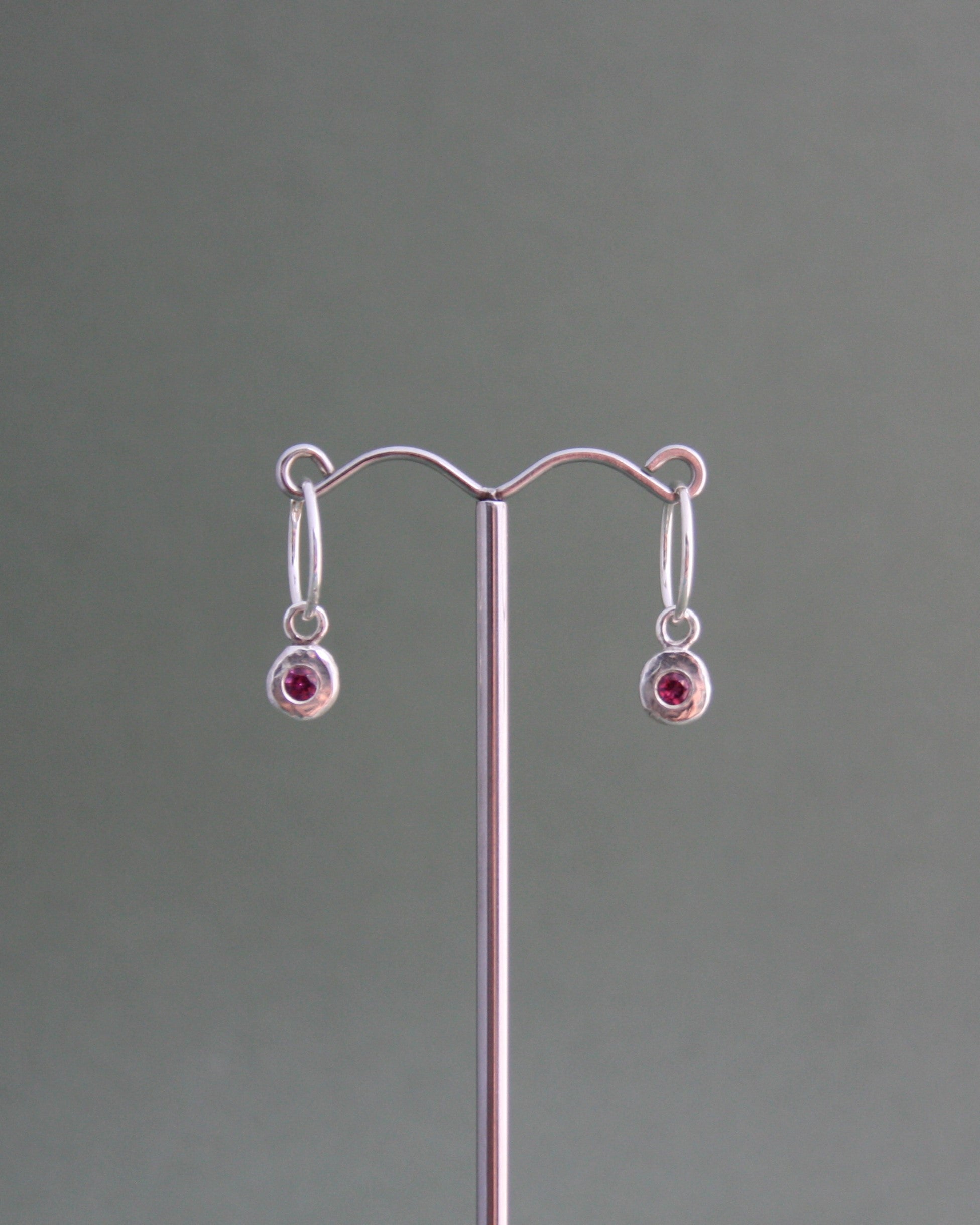 Organic Sleepers Rhodolite Garnet