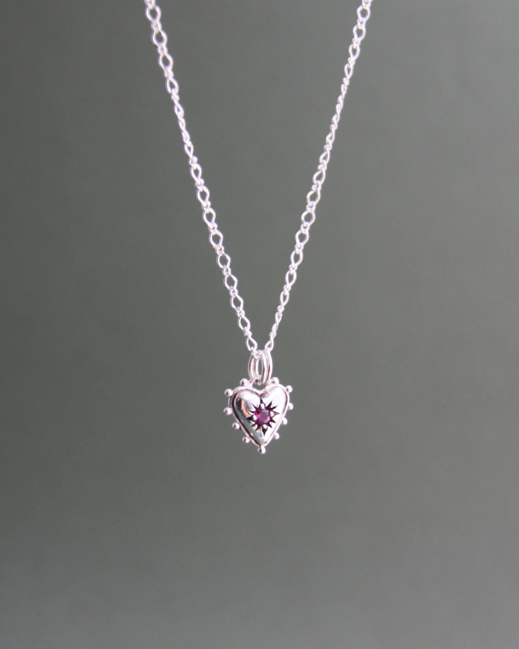 'Anya Necklace Rhodolite Garnet