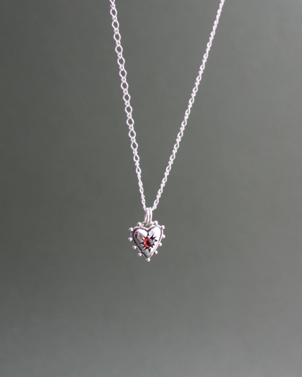 'Anya Necklace Garnet