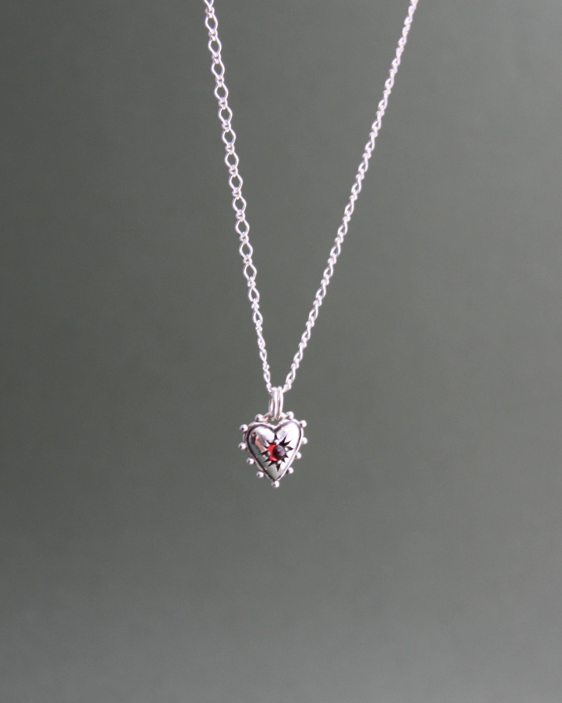 'Anya Necklace Garnet