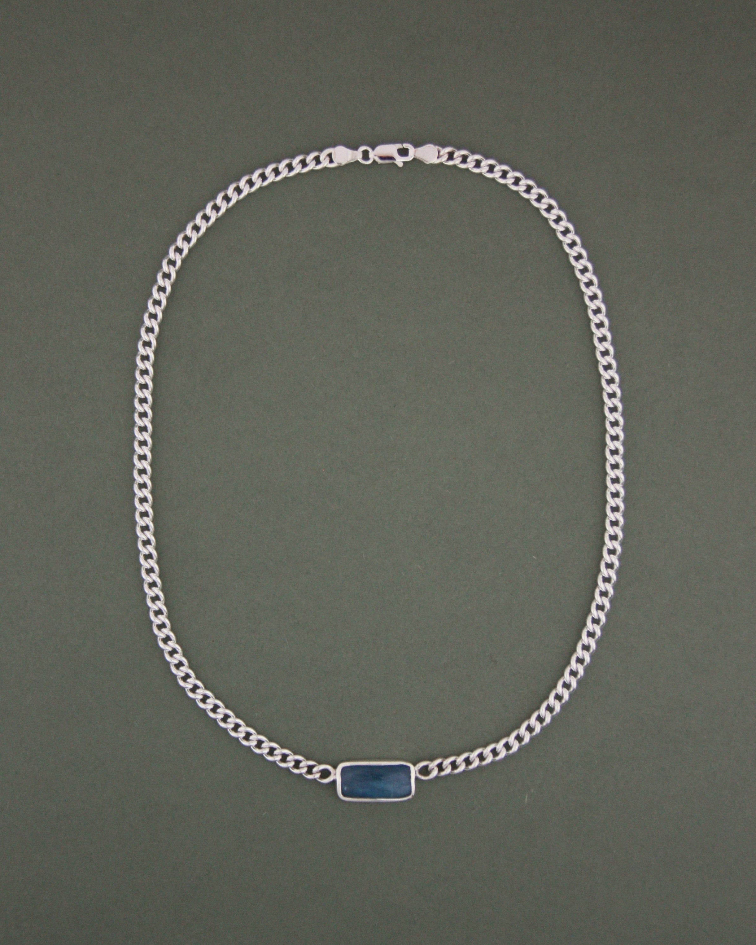 Kyanite Chain Necklace