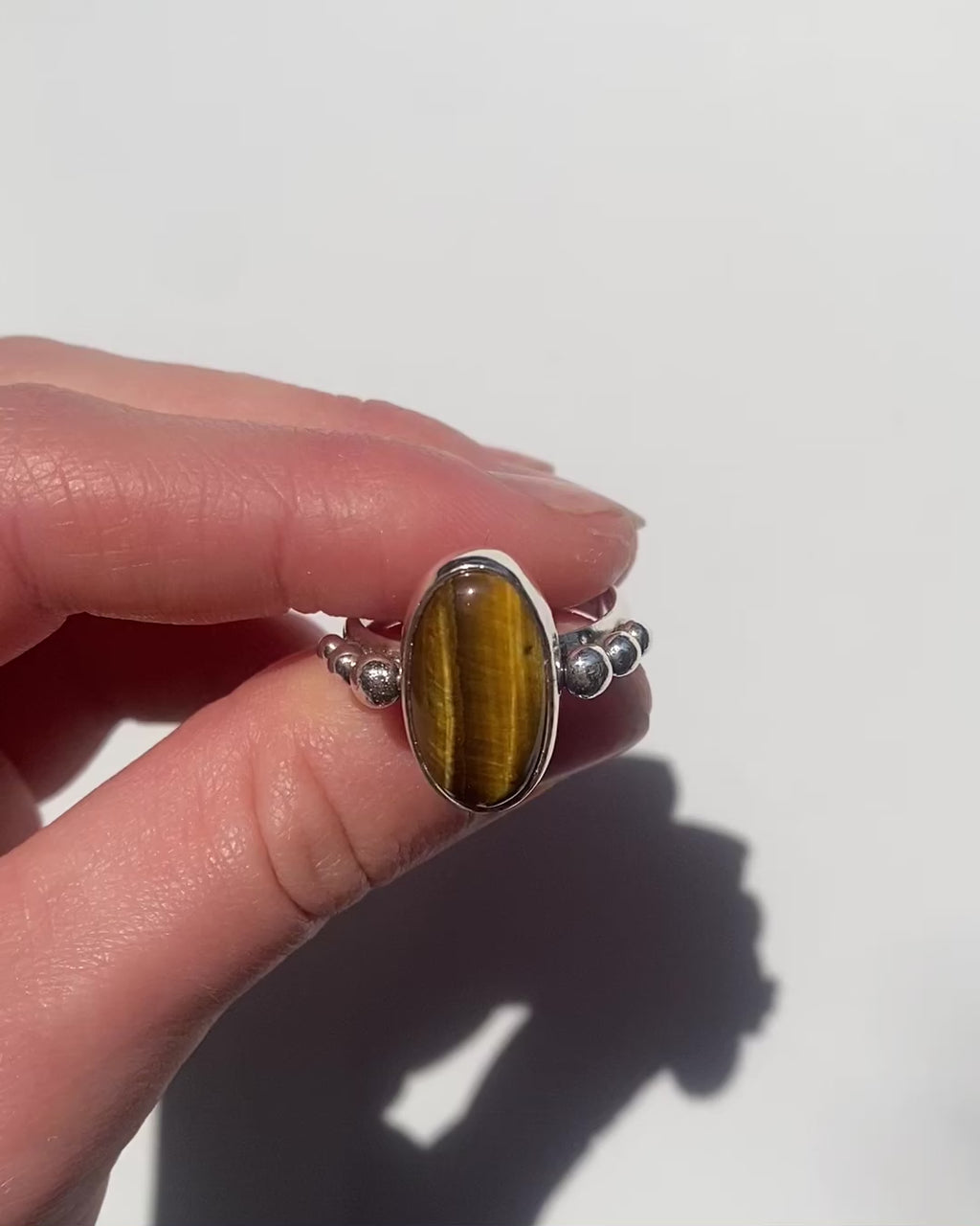 Tiger's Eye Ring T
