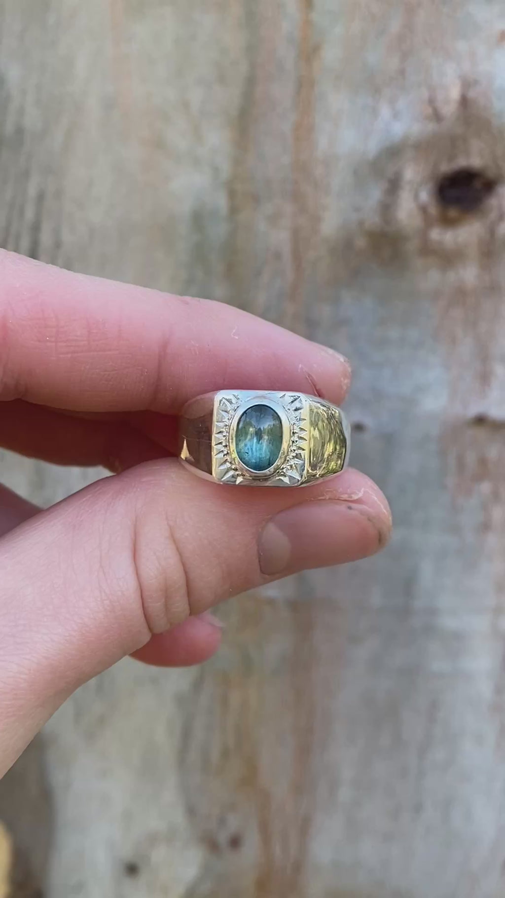 Kyanite Celestial Ring P 1/2