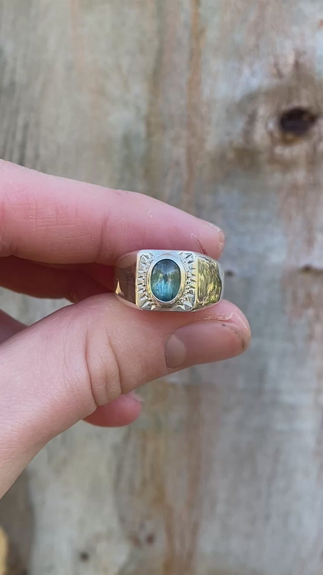 Kyanite Celestial Ring P 1/2