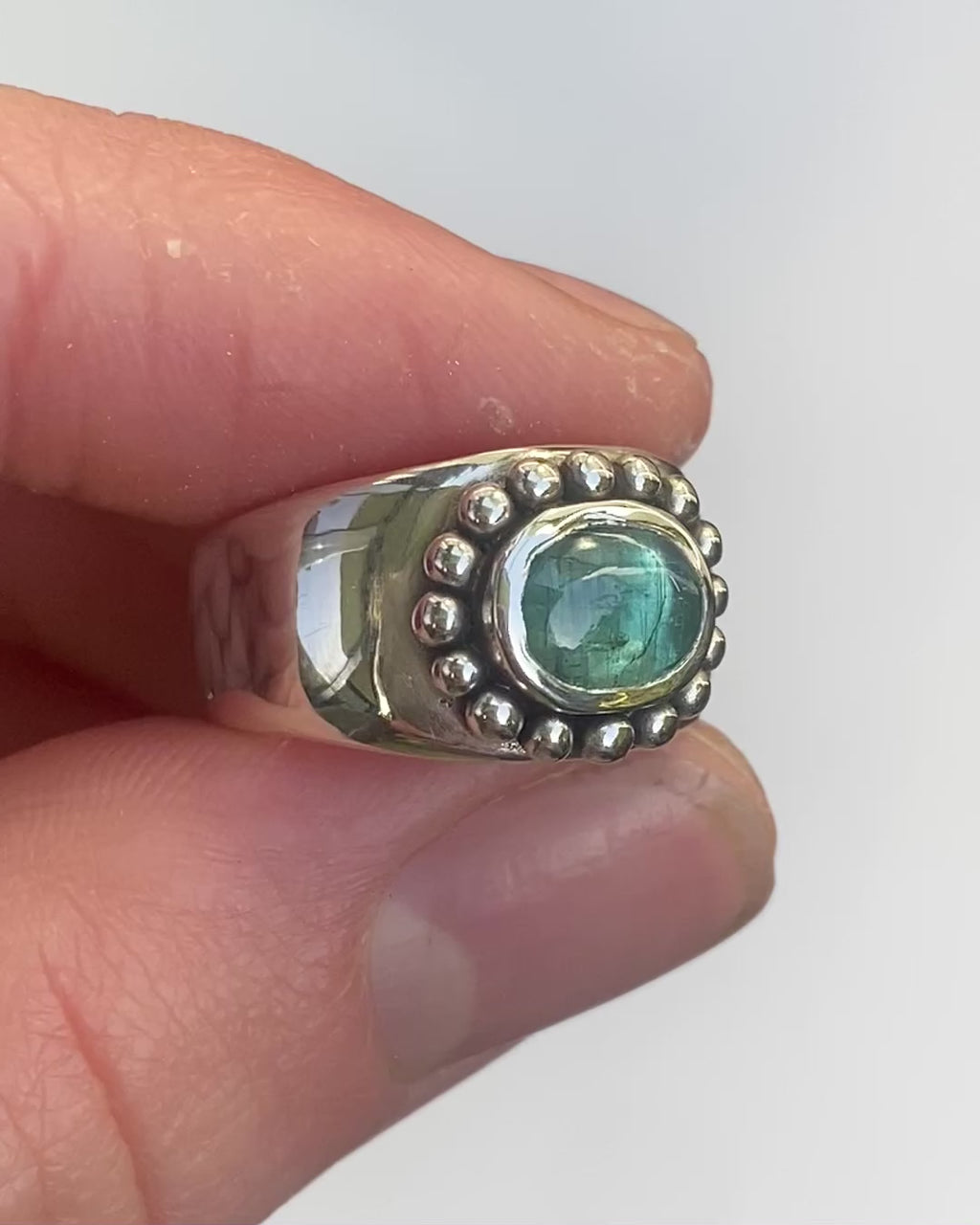 Kyanite Ring L 1/2