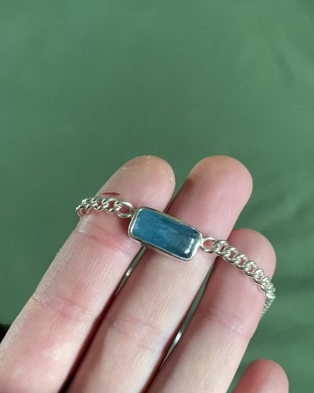 Kyanite Chain Necklace